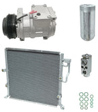 AC Compressor Kit With Condenser Replacement for BMW 323i 2.5L (1999–1999)