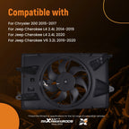 Radiator Cooling Fan Assembly for Jeep Cherokee (2014–2020)