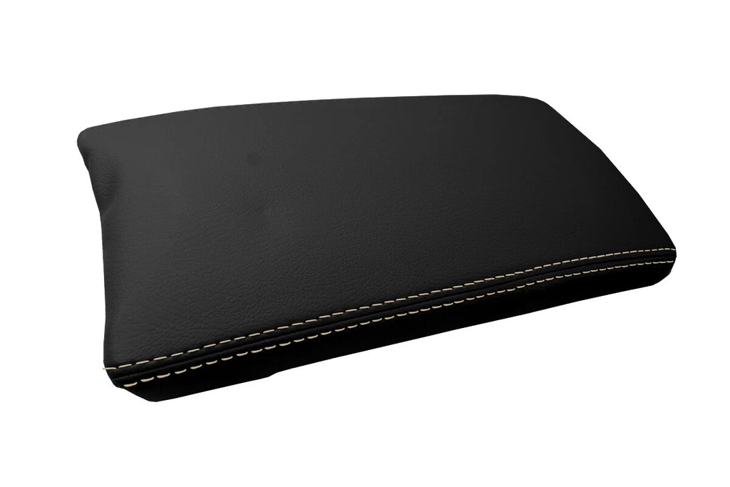 Console Lid Pull Over Cover Leather for Toyota Prius (2010–2015) Beige