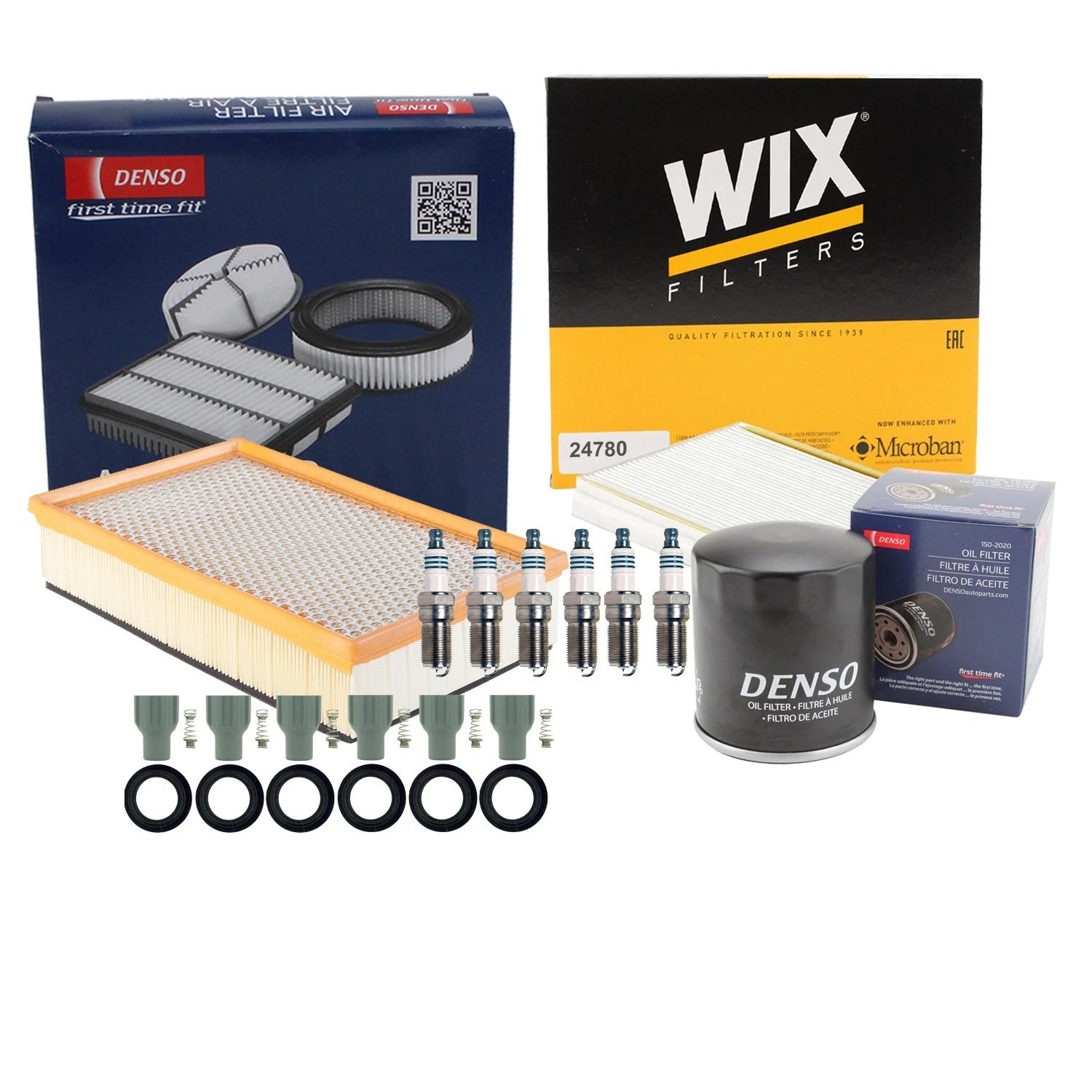 Tune Up Kit with 6 NGK Spark Plugs & Boots for Impala Limited (2014–2016)