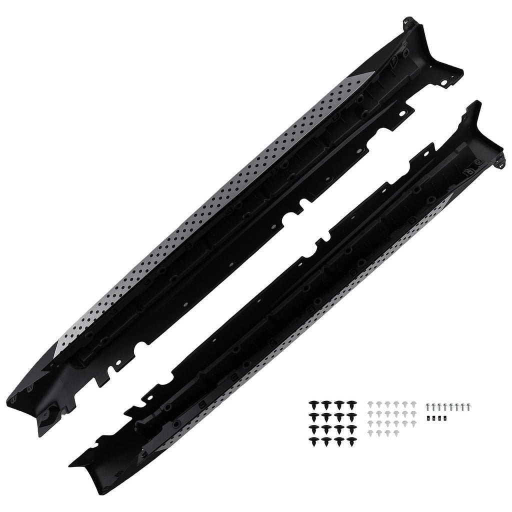 Non-slip Side Step Bars for BMW X5 E70 (2007–2013) Running Board Kit Black Aluminum