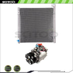 Condenser and Compressor for Honda Civic (1996–2000)