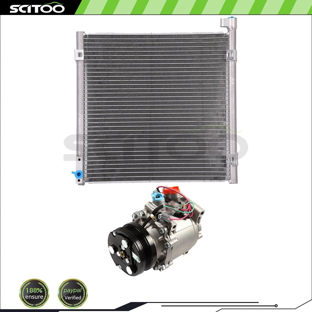 Condenser and Compressor for Honda Civic (1996–2000)
