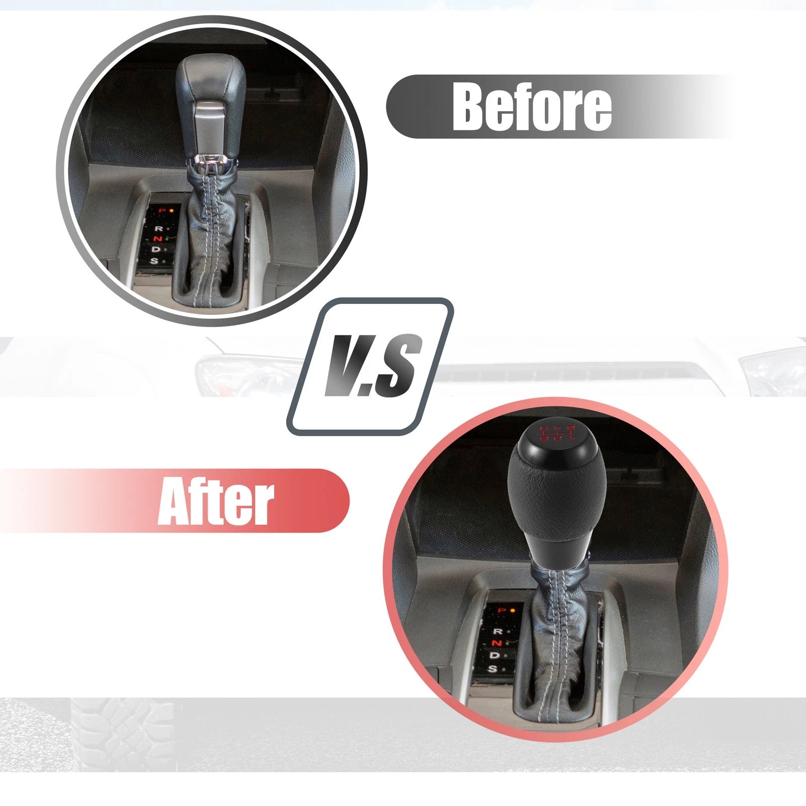 5 Speed Manual Gear Shift Knob for Honda Civic (1992–1995)