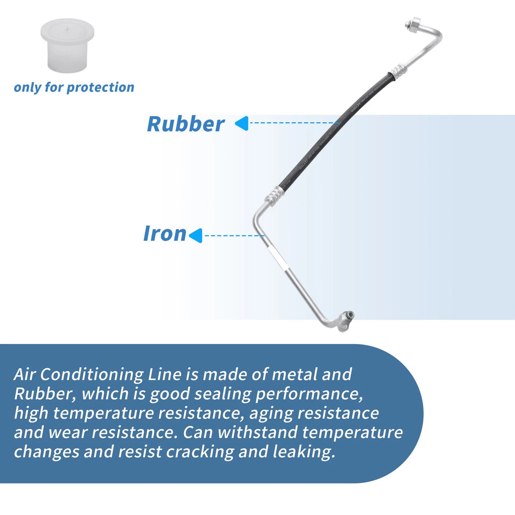 A/C Refrigerant Liquid Hose for Mercedes-Benz CLA250 (2014–2020) No.2468303515