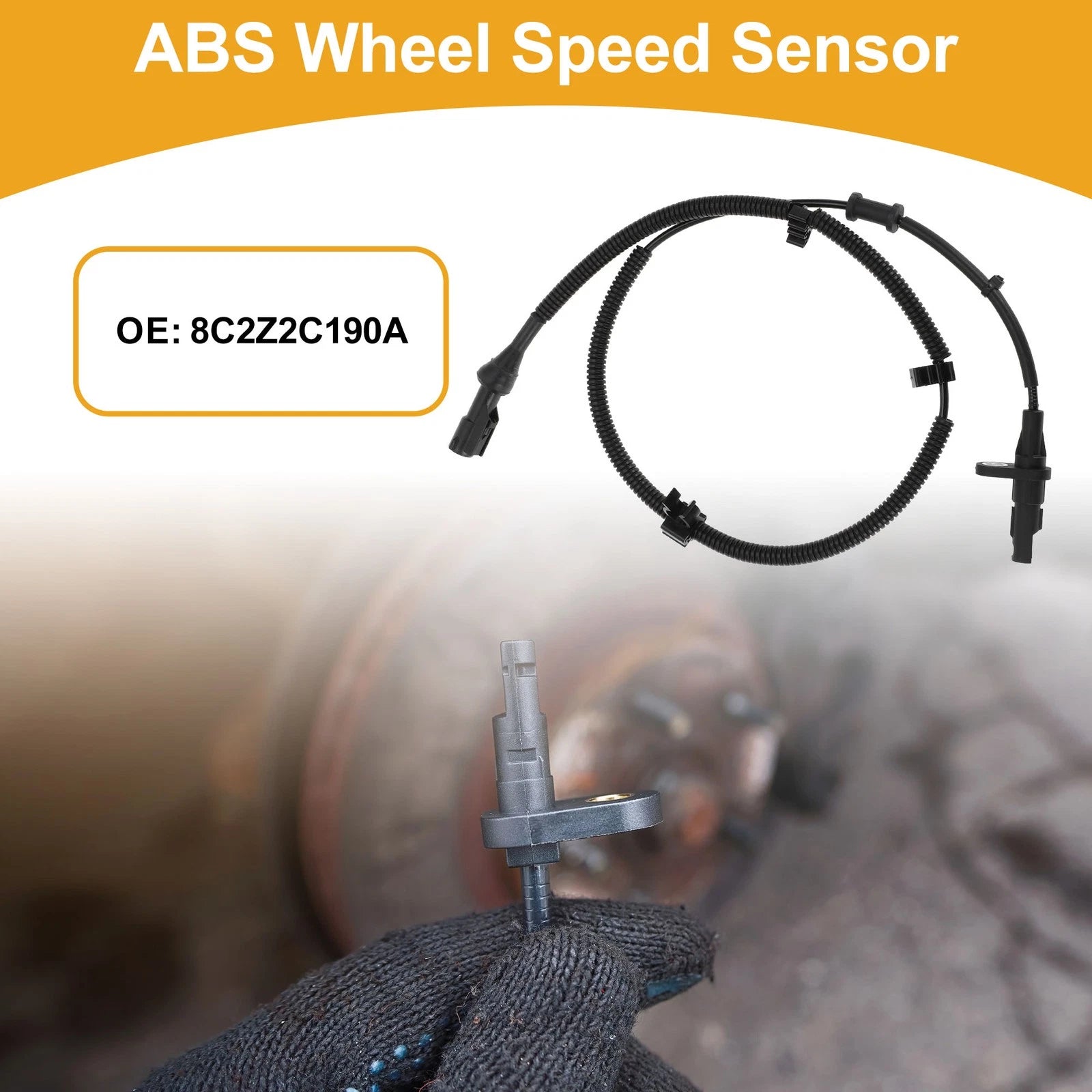 ABS Wheel Speed Sensor No. 8C2Z2C190A for Ford E-350 E-450 (2008–2010)