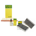 Mann Oil Air Carbon Cabin Filter Service Kit for Mercedes W166 ML350 (2012–2015)