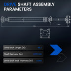 Prop Shaft Rear for Porsche Cayenne (2004–2006) & VW Touareg (2004–2009)