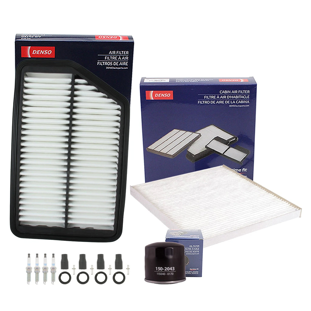 Tune Up Kit with 4 Spark Plugs & Boots for Sportage Tucson (2011–2016)