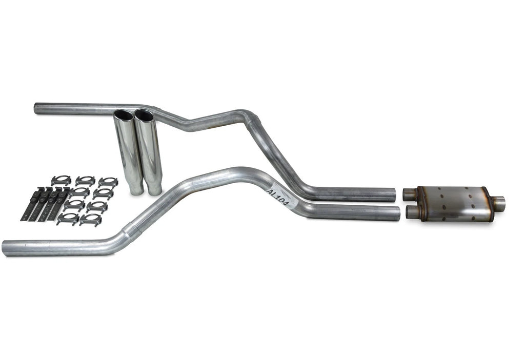 2.5" Dual Exhaust Kit for Dodge Ram 1500 (2004–2008) Magnaflow XL Tips