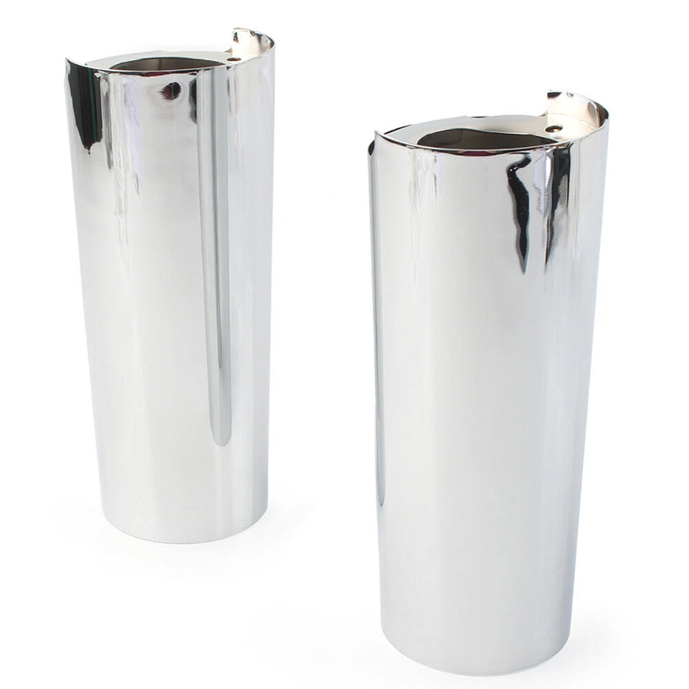 2" Smooth Fork Tube Slider Covers for Harley Electra Tri Glide FLHX (2014–2023)