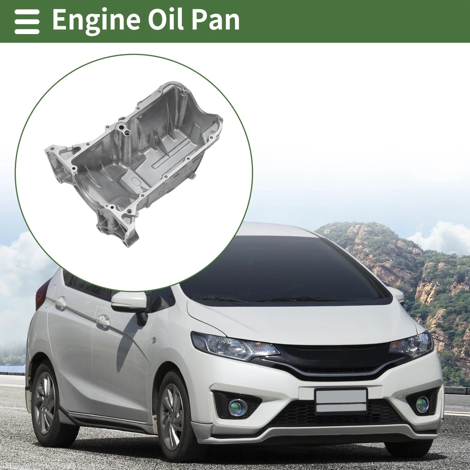 Engine Oil Pan No. 11200RMEA50 for Honda Fit L4 1.5L (2007–2020)