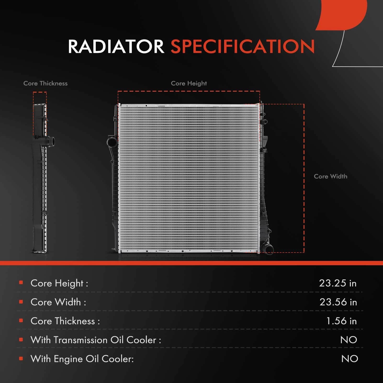 Radiator for BMW X5 (2000-2006)