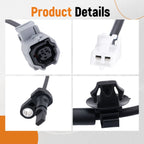 Set of 4 ABS Wheel Speed Sensors for Toyota Prius (2010–2015)