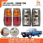 Chrome Trim Tail Lights for Nissan Datsun 720 UTE (1980-1986)