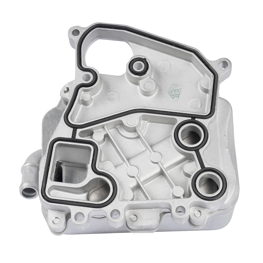 Engine Oil Cooler with Gasket for Audi A6 A7 A8 Q5 Q7 VW Touareg (2010–2018)