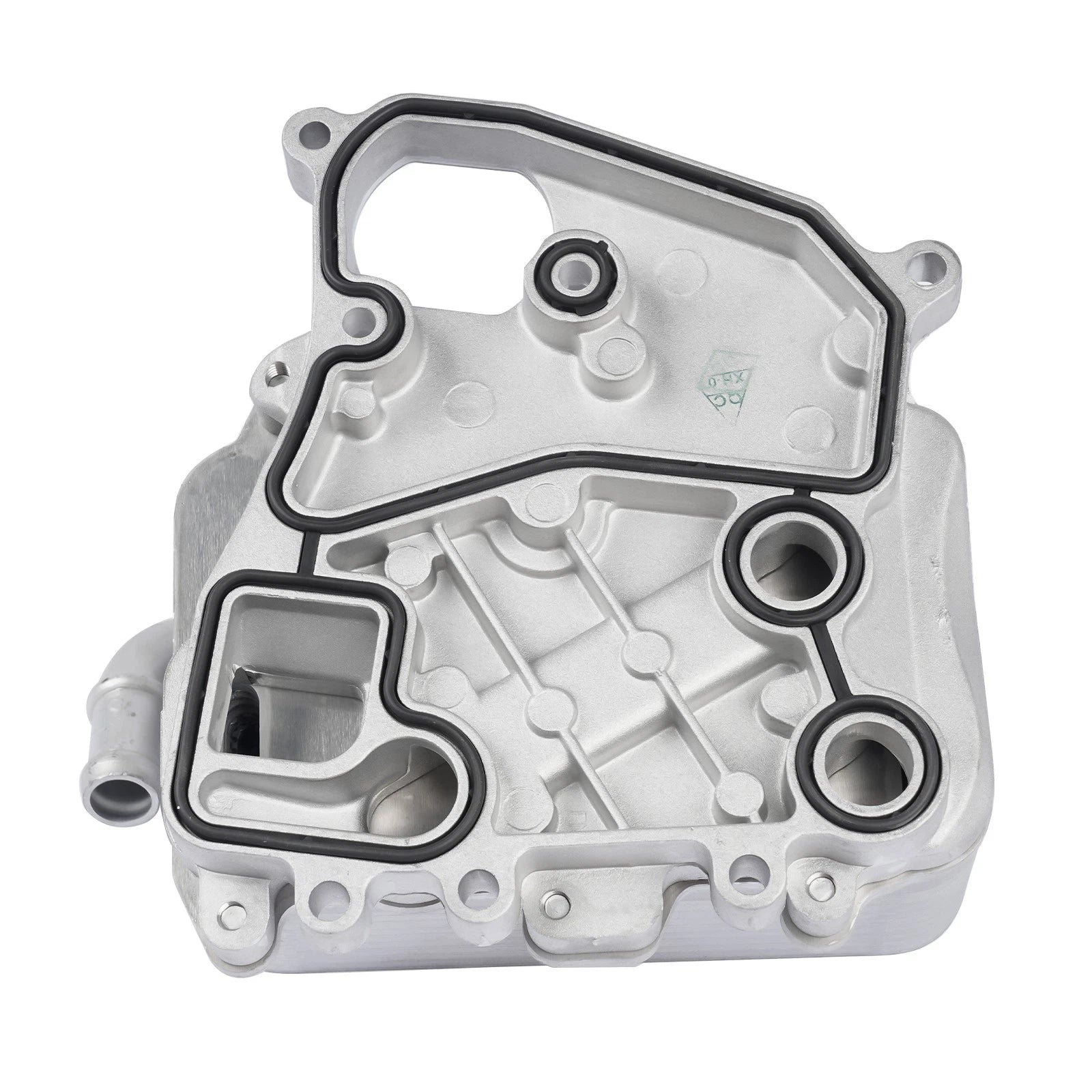 Engine Oil Cooler with Gasket for Audi A6 A7 A8 Q5 Q7 VW Touareg (2010–2018)