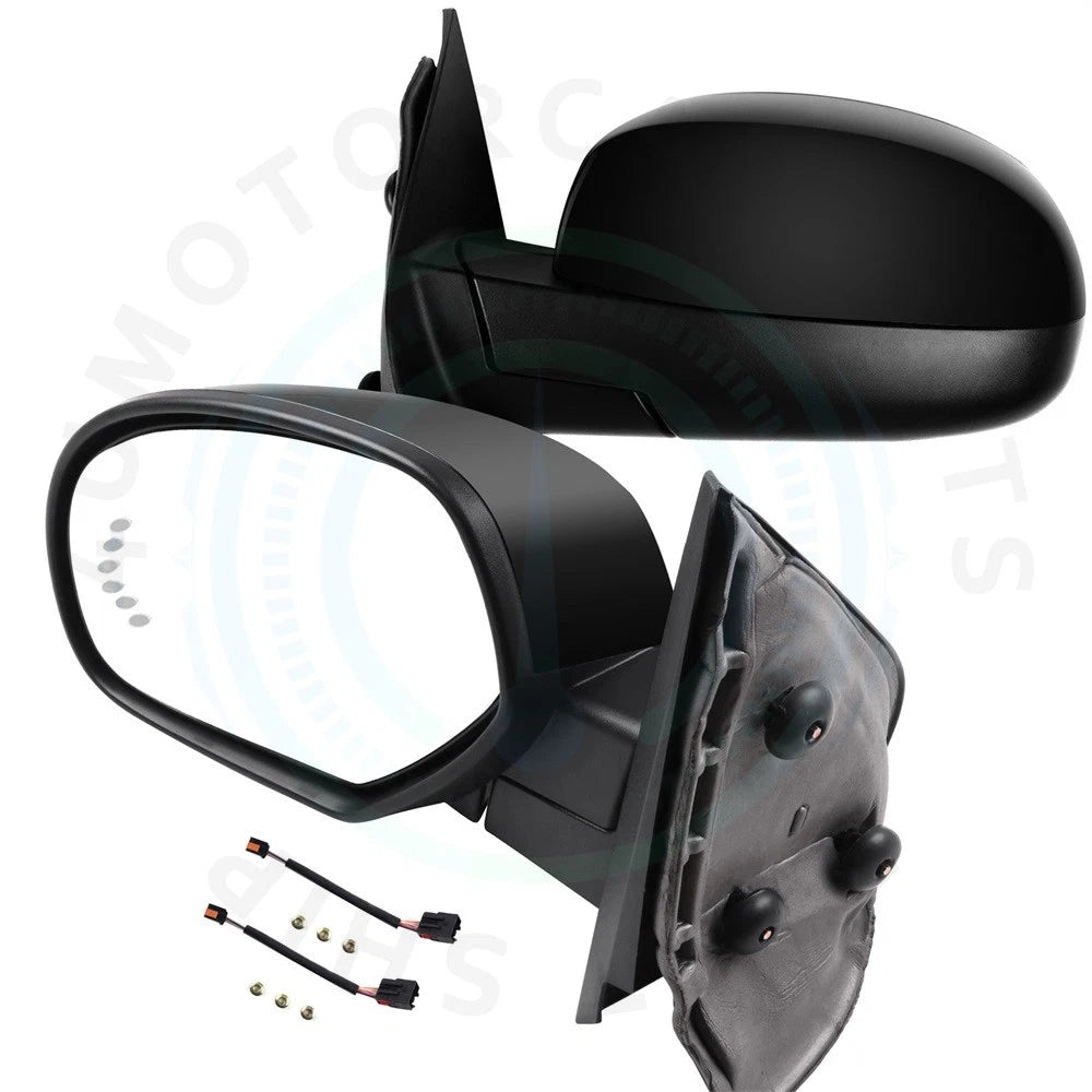 2X Tow Mirrors for GMC Chevy (2007–2013) - Power Heated with Signals & Puddle Light