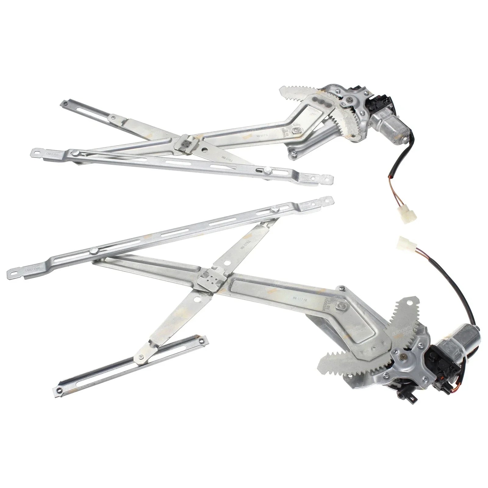Pair Front Electric Window Regulator with Motor for Ford Ranger (2006 - 2011)