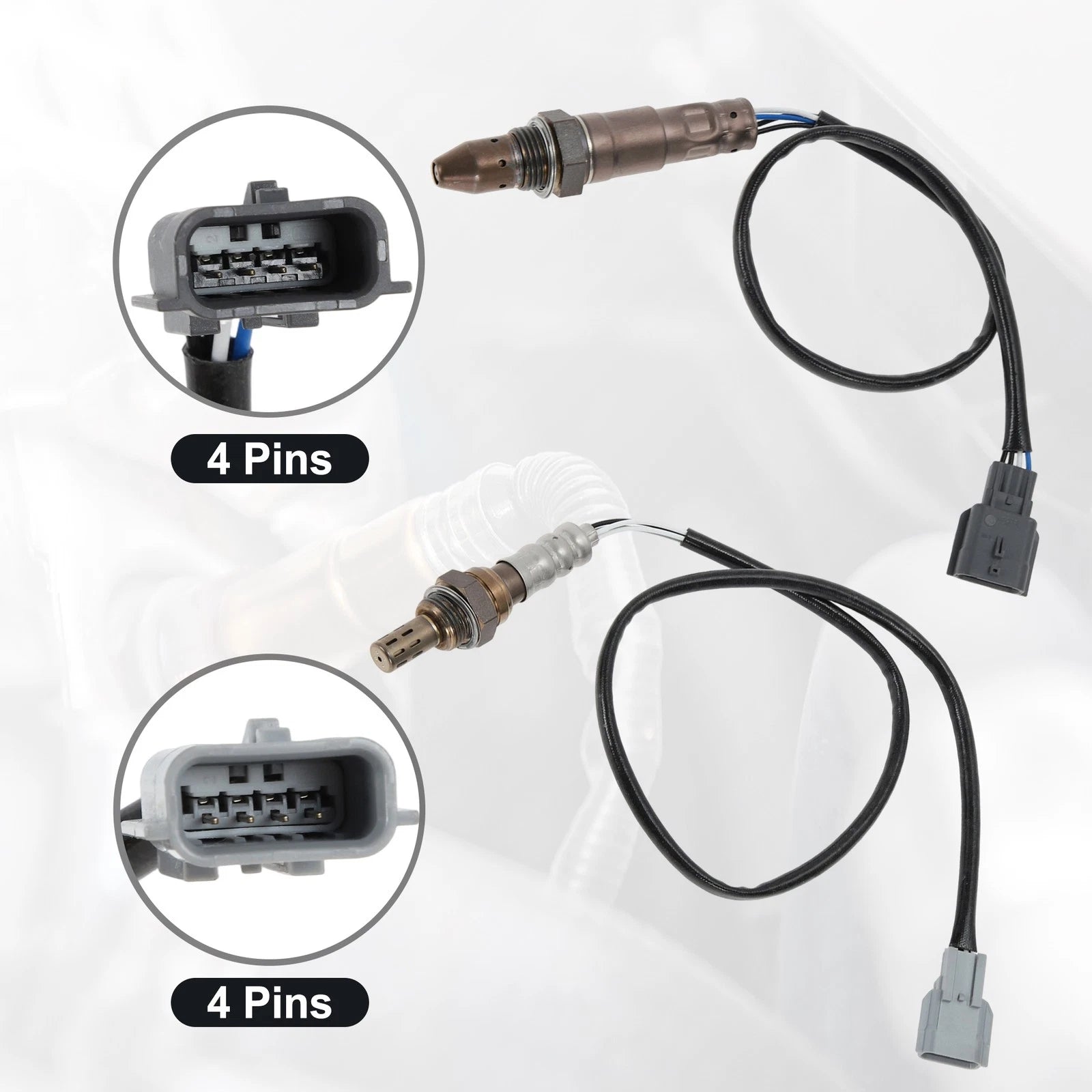 2X Upstream & Downstream Oxygen Sensor for Nissan Armada (2019) No. 250-241107