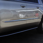 Chrome Body Side Moldings - Fits: 2014-2016 Chevy Silverado Double Cab (4pc Kit)