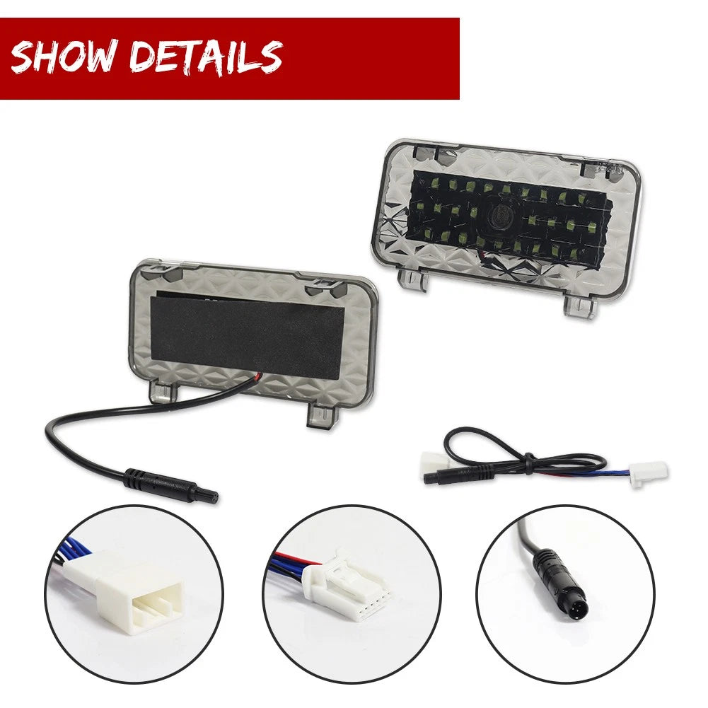 White LED Interior Rear Trunk Light for Toyota Land Cruiser (2024–2025)