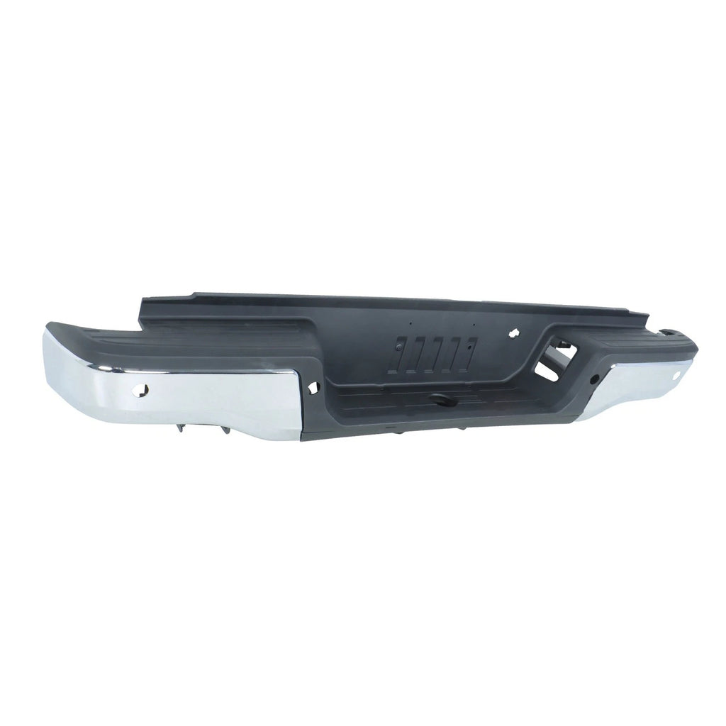 Chrome Rear Step Bumper Assembly with Park Aid for Ford Ranger (2019–2023)