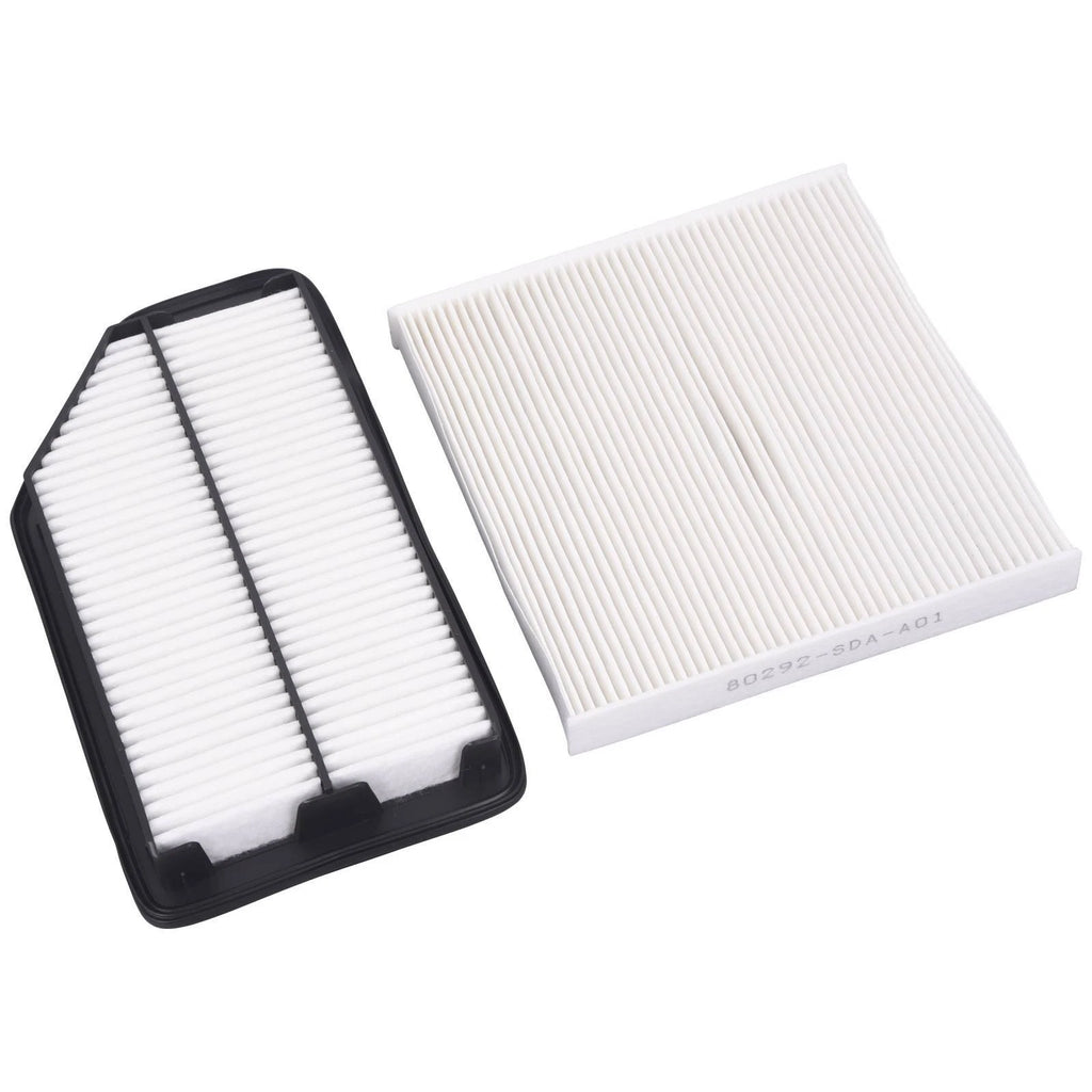 Set of 2 Engine Air Filter & Cabin Air Filter for Honda Odyssey (2011-2017)
