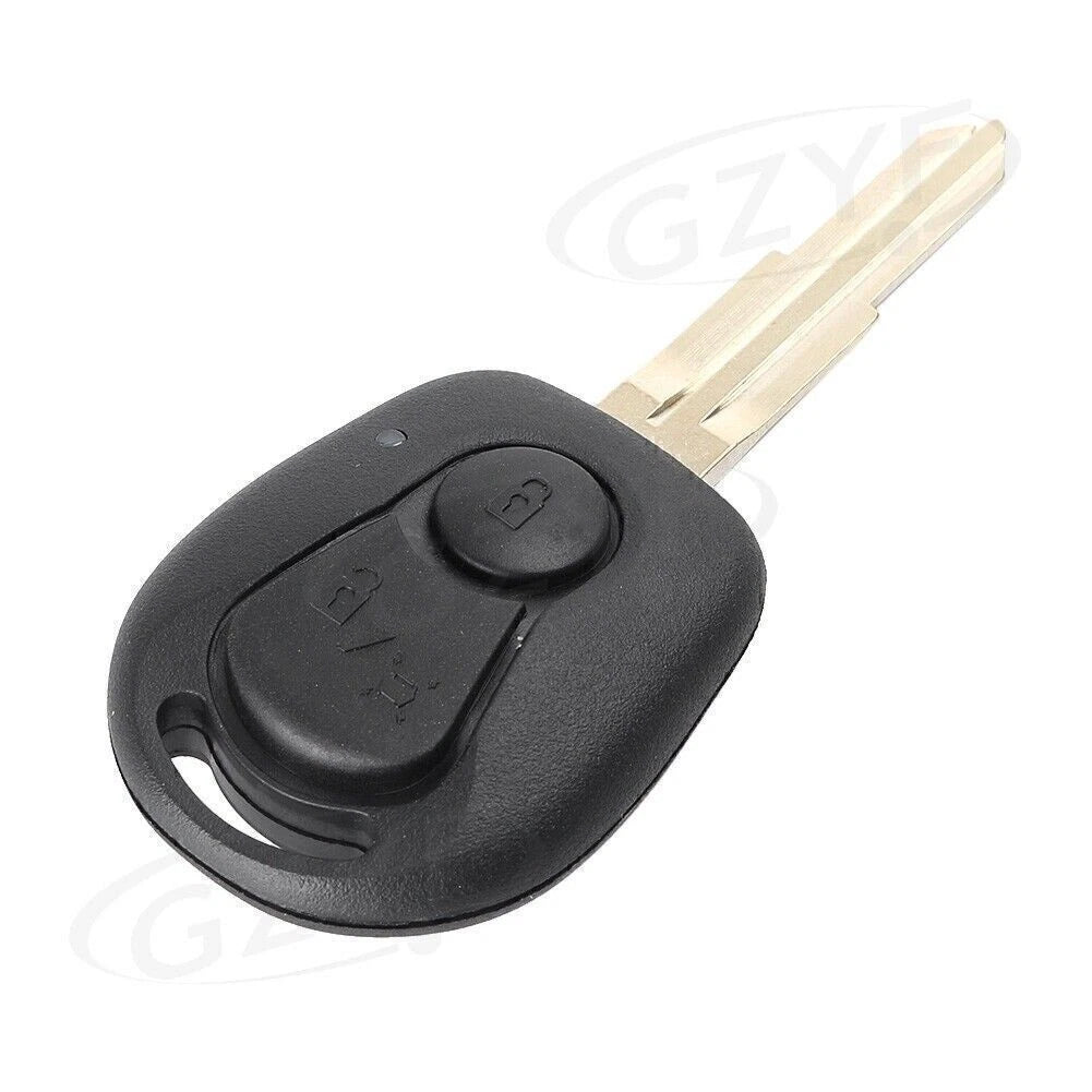 2-Button Smart Key Fob Shell Cover for Ssangyong Actyon Kyron Rexton