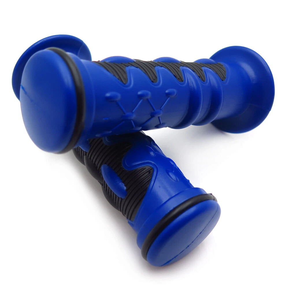 7/8" Blue Comfort Hand Grips for Yamaha 600R R1 R6 ATV Quad Jet Ski