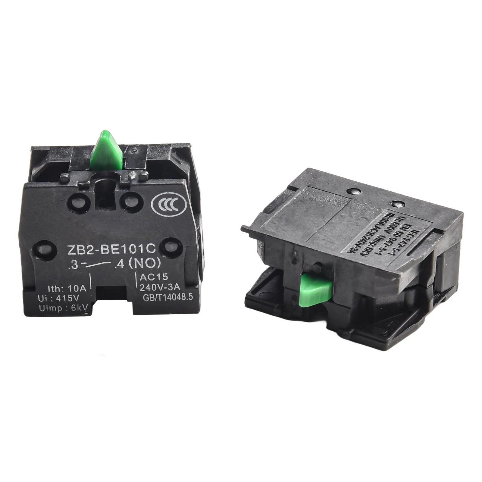 Set of 10 Push Button Joystick Switches for ZB2 BE101C (10A 600V)