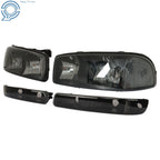 Smokey Headlight Assembly for GMC Sierra 1500, Yukon (1999-2007)
