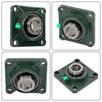 2 Pack Flange Pillow Block Bearing for Make Model