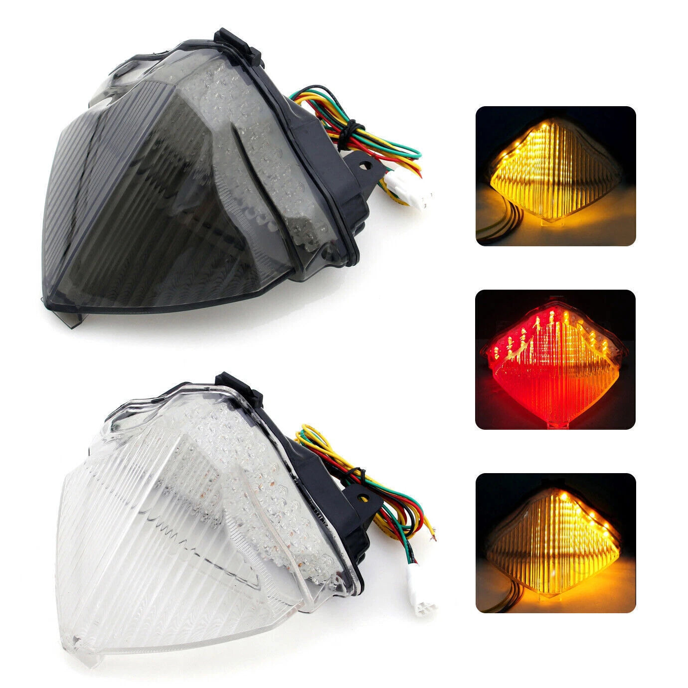 Integrated LED TailLight Turn Signals for Yamaha YZF R1 (2004–2006) B T9