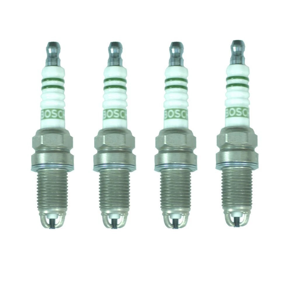 Set of 4 Spark Plugs for Audi 90 Quattro, Volkswagen Golf, Scirocco (Bosch)