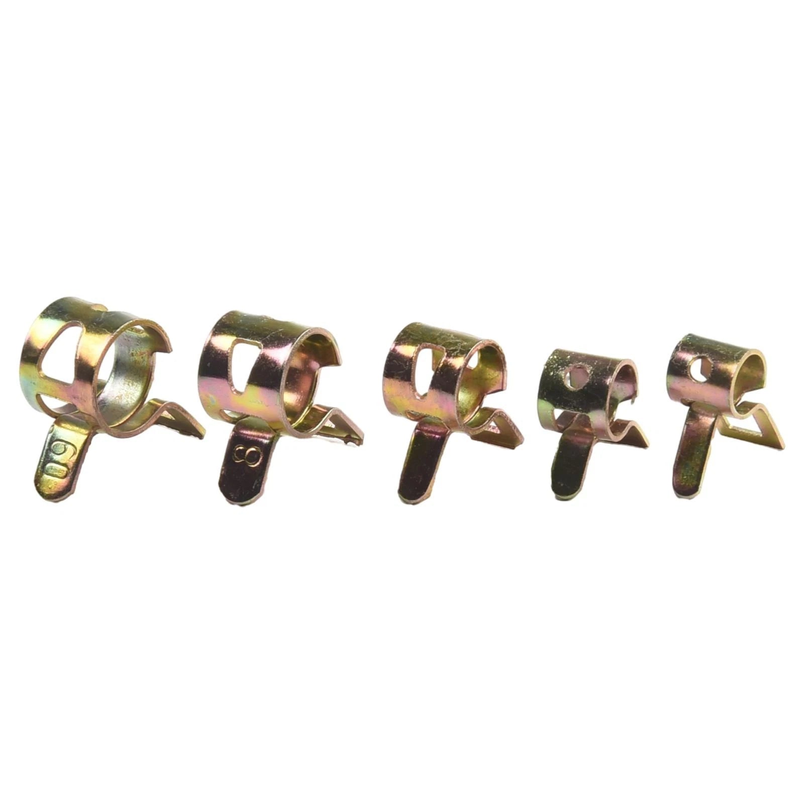 50pcs Spring Clips for Fuel Hose Vacuum Line Tube Fastener Clamps