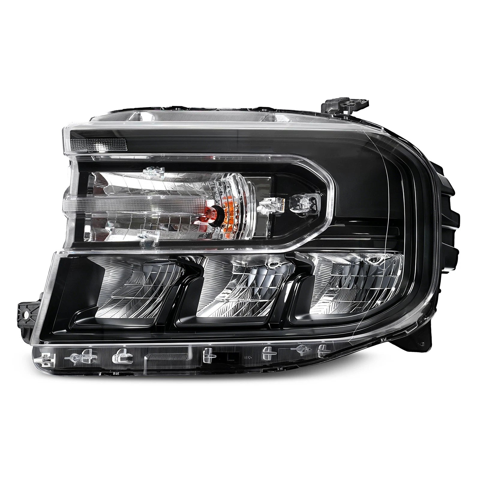 Black LED Headlight for Ford Maverick XL XLT (2022–2024)