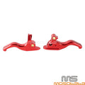 Finger Clutch & Brake Levers Red for Harley Touring Road Glide FLTRU FLHR (2009-2023)