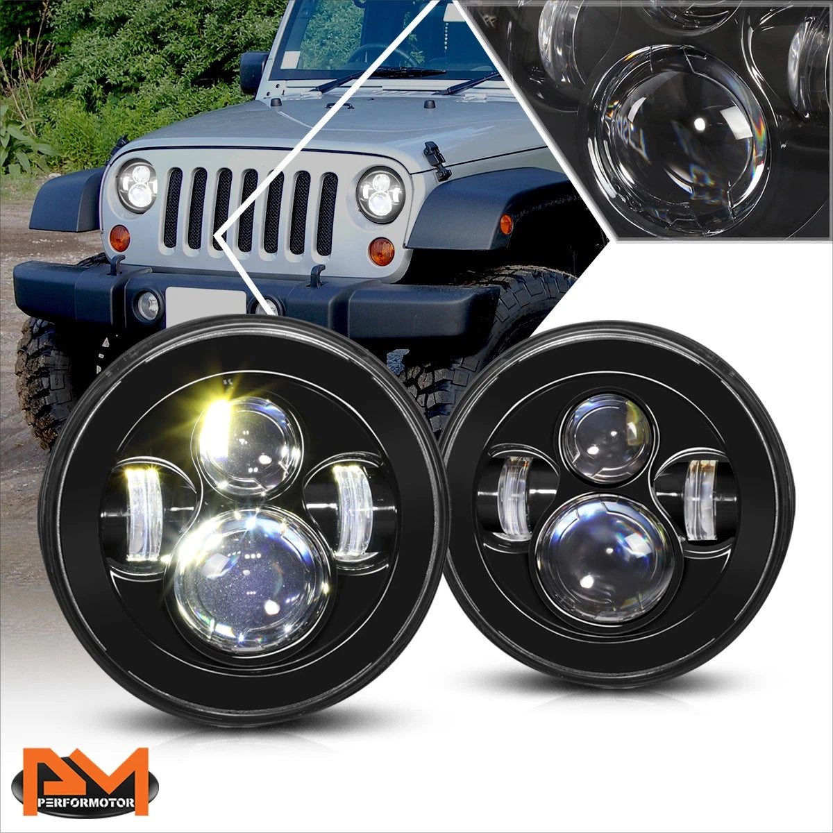 Chrome Front Bumper Face Bar for Ram 1500 (2014–2024) with Sensor & Fog Light Cutouts