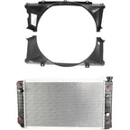 Radiator Fan Shroud Kit for Chevy S10, Jimmy, Bravada (1988–1994)
