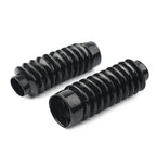 49mm Front Fork Gaiters Boots for Harley Dyna