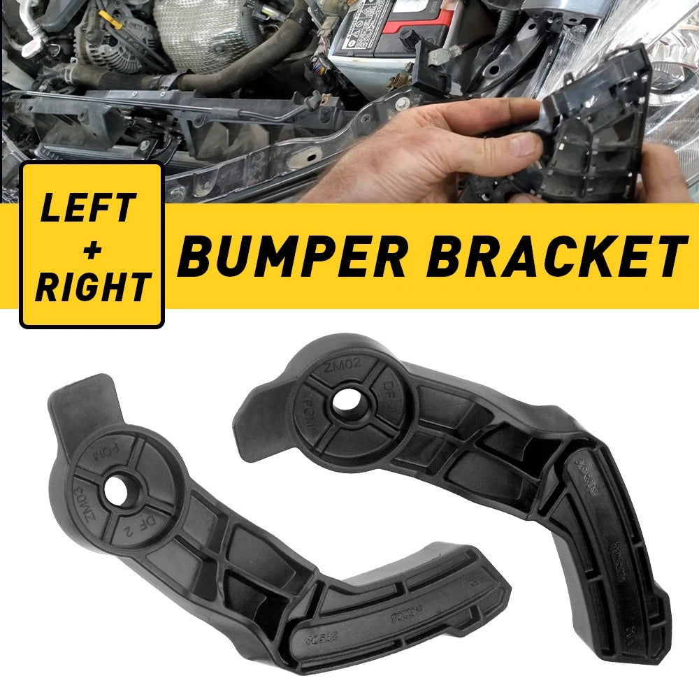 2X Front Bumper Bracket Holder for Nissan Altima (2013–2015)
