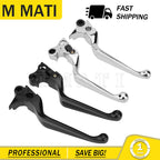 Chrome/Black Brake Clutch Lever for Harley Sportster 1200 (1996–2003)