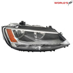 Headlight for Volkswagen Jetta (2011–2018) Passenger Side Halogen