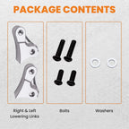 1" Rear Lowering Kit for Harley-Davidson Road Glide (2008-2023)