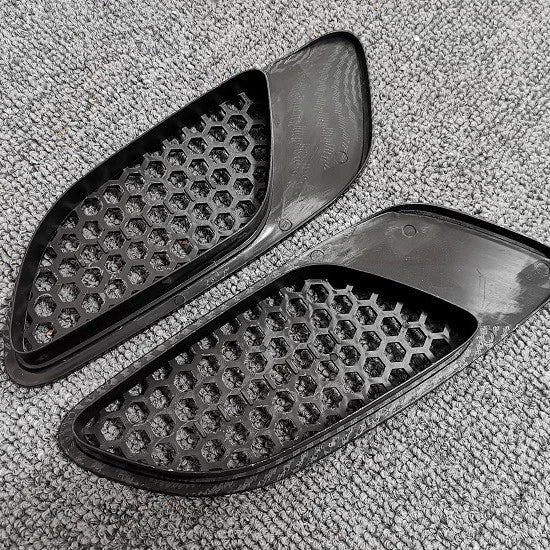 2 x Bonnet Vent Hood Carbon Fiber M3 Type for BMW E90 E91 E92 E93 (2005–2013)