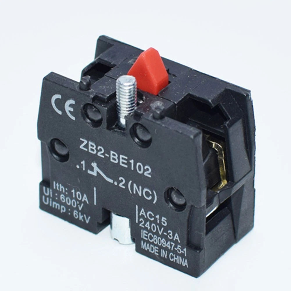 22mm Red Mushroom Push Button Switch for Exigent XB2-ES442 (600V 10A)