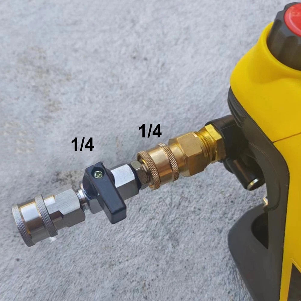 38in High Pressure Washer Ball Valve Adapter Kit for