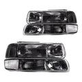 Headlight Assembly with Signal Lights for Chevrolet Silverado 1500 (1999–2002)