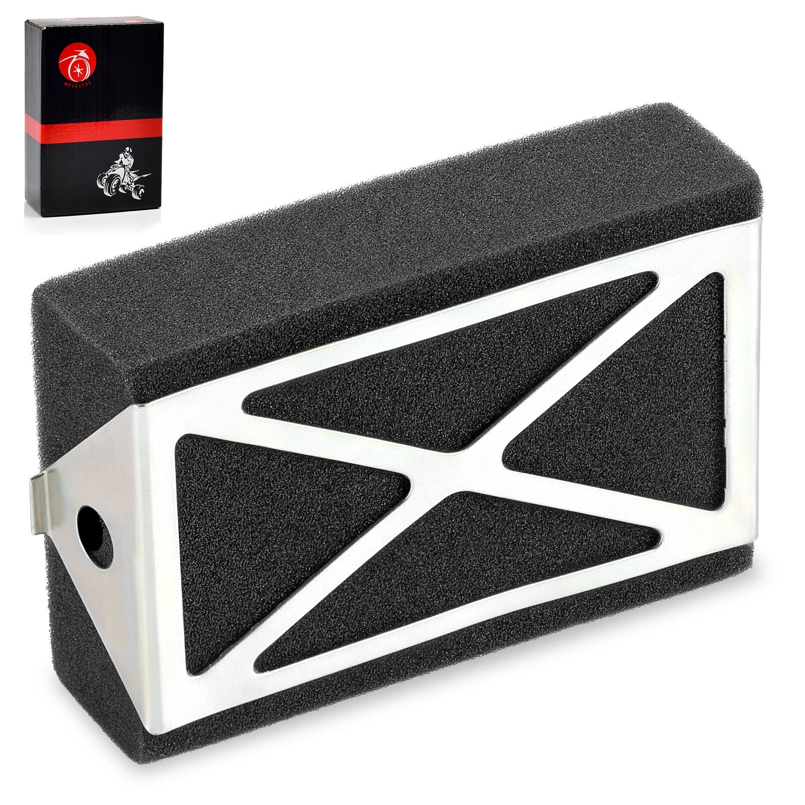 Air Filter & Mount Plate for Honda ATC70 (1978–1985) / CT70 (1970–1982) / SL70 (1973)